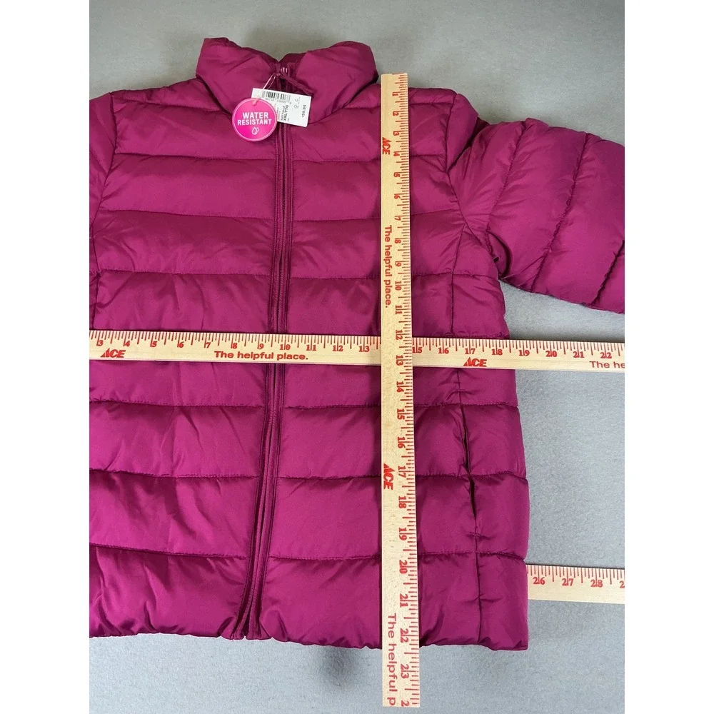 The Children's Place Girls XXL 16 Water Resistant Puffer Jacket Pink NWT